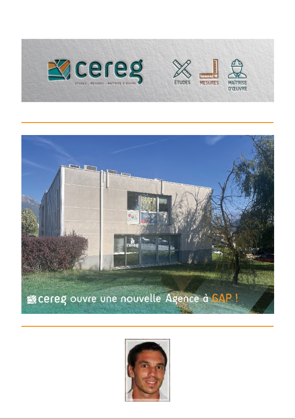Newsletter Cereg | Cap sur Gap