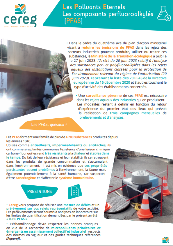 Fiche produit | PFAS