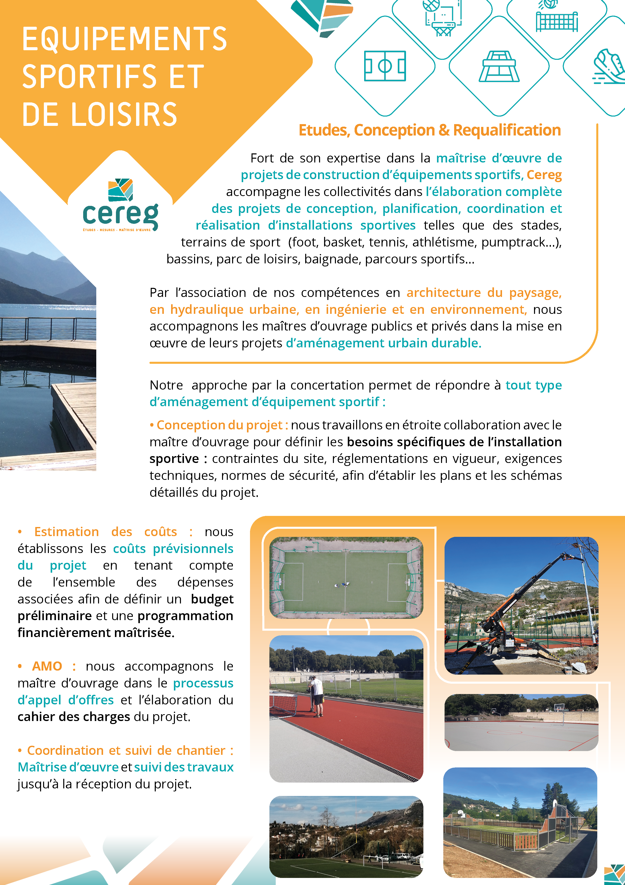 Fiche produit Equipements Sportifs